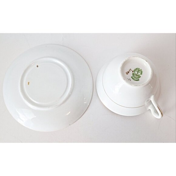 Vintage Bridgwood Teacup and Saucer Anchor China England - Picture 5 of 6